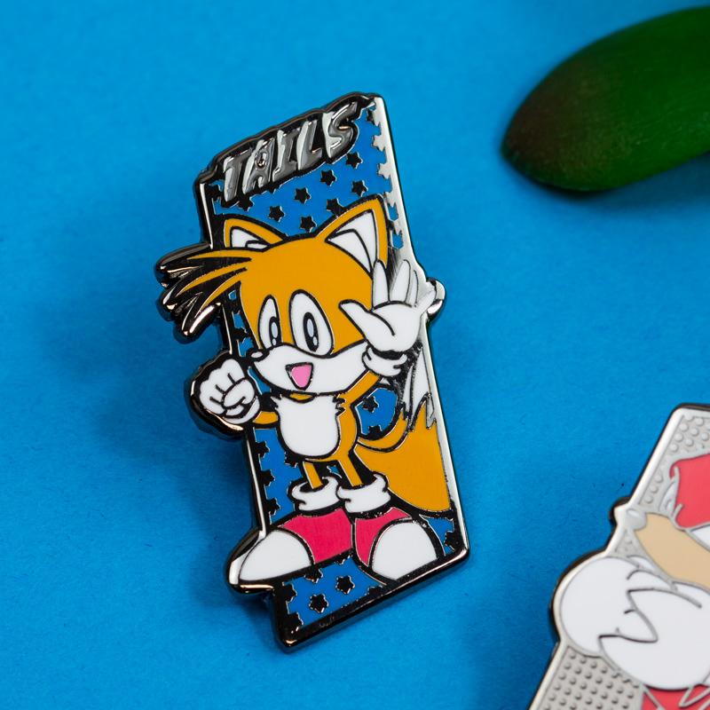 Pin's sonic the hedgehog set 1.2 - Tails & Knuckles