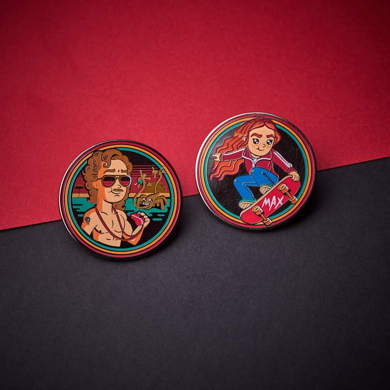 Stranger Things Set 1.2 di Pin - Billy e Max