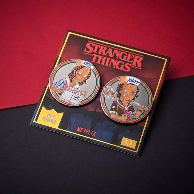 Pin Stranger Things Set 1.3 - Steve et Robin
