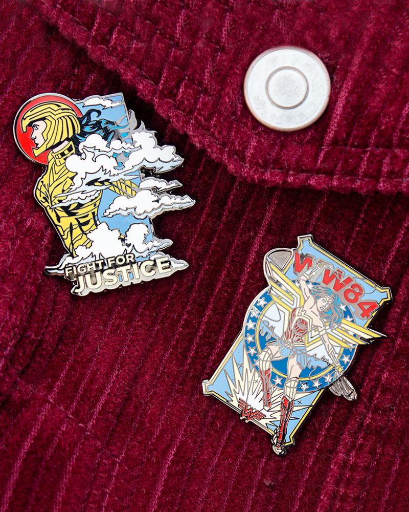 Pin's Wonder Woman '84 Set 1.2 - Lotta per la giustizia