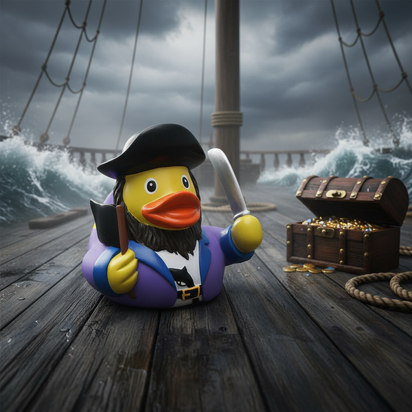 Duck Captain Pirate Violet