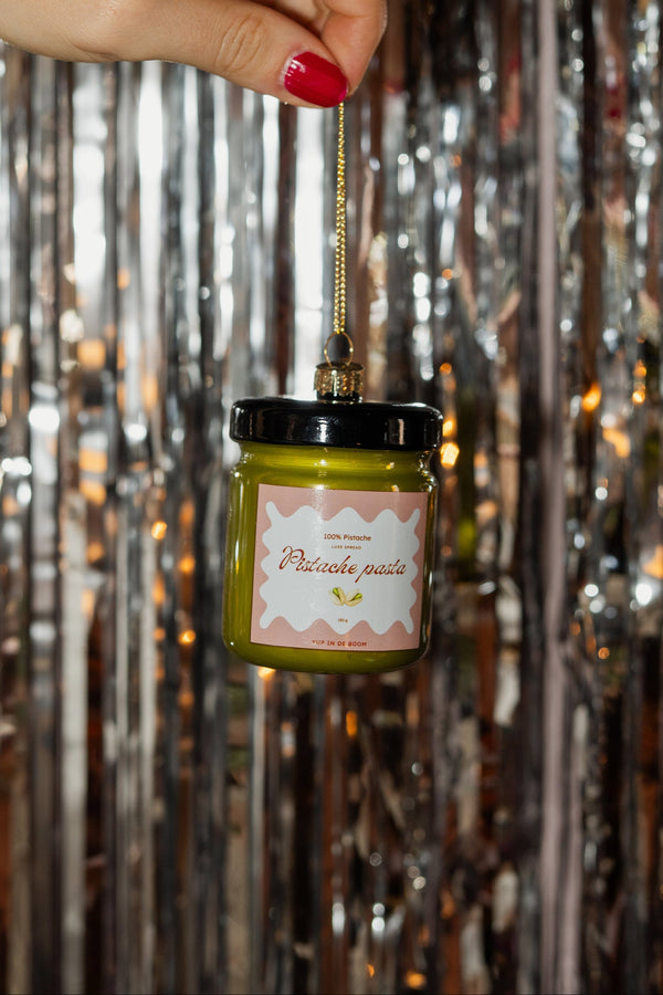 Boule de Noël Pâte à Tartiner Pistache