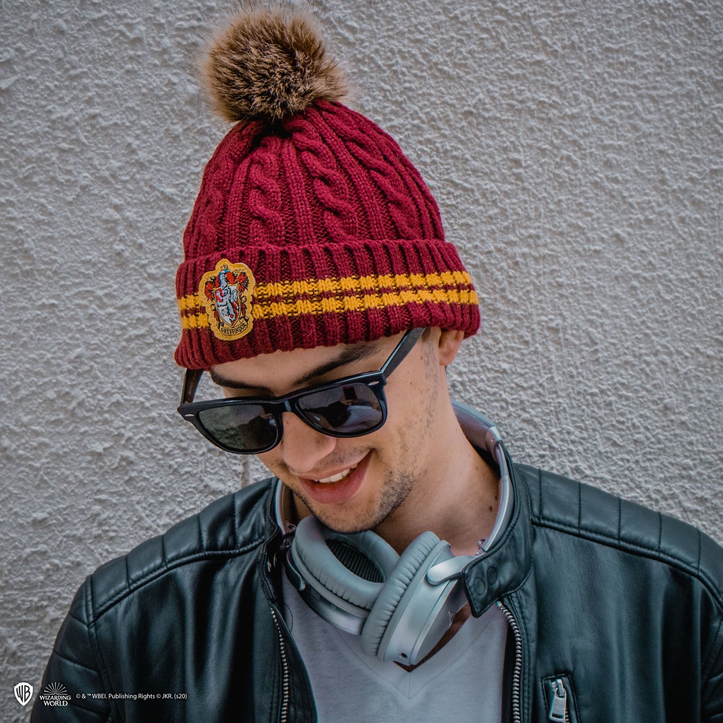 Gryffindor Pom-Pom Beanie