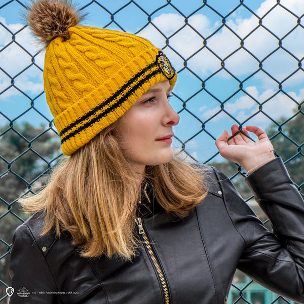 Hufflepuff Pom-pom Beanie