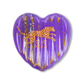 Pool Float - Purple Heart - Leopard - 150 cm
