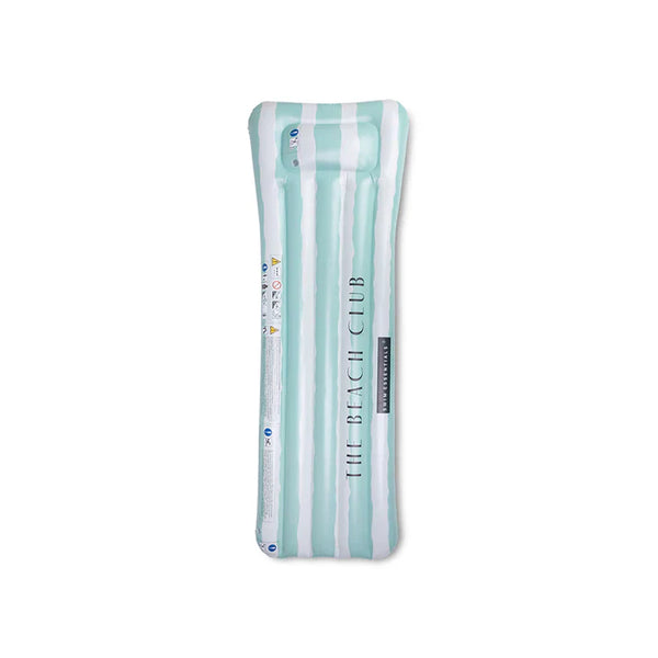Pool Float - Green - Resort Stripe - 177 cm