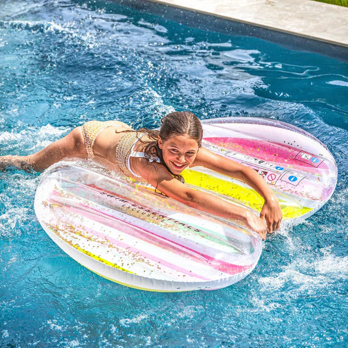 Pool Float - Multicolor Heart - Color Rush - 150 cm