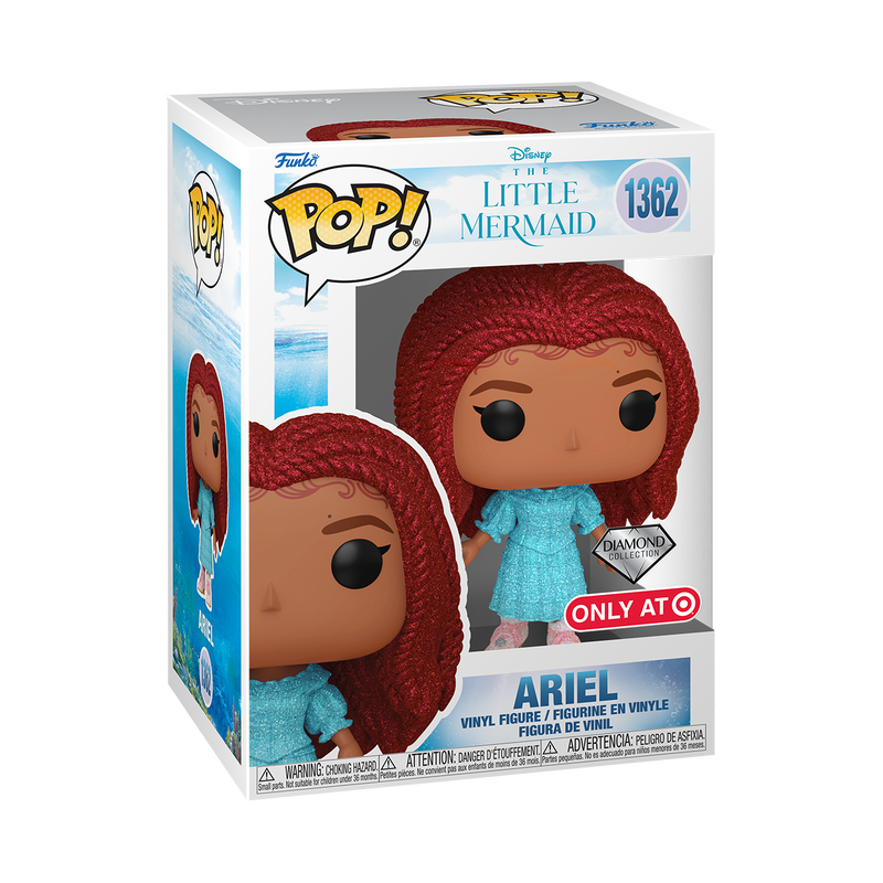 pop ariel in blue dress diamond 1362