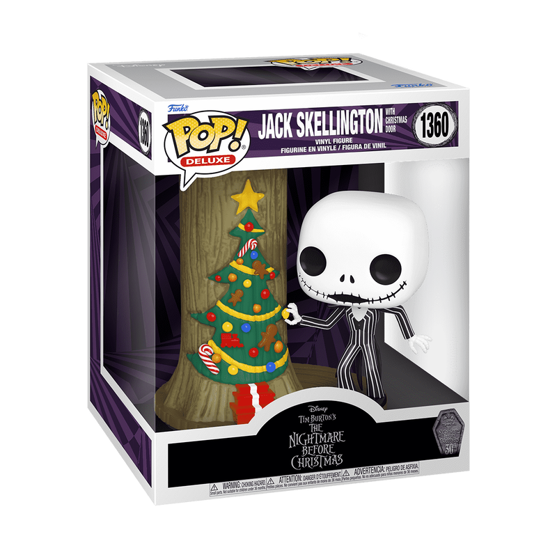 Pop! Deluxe Jack avec la porte de Noël