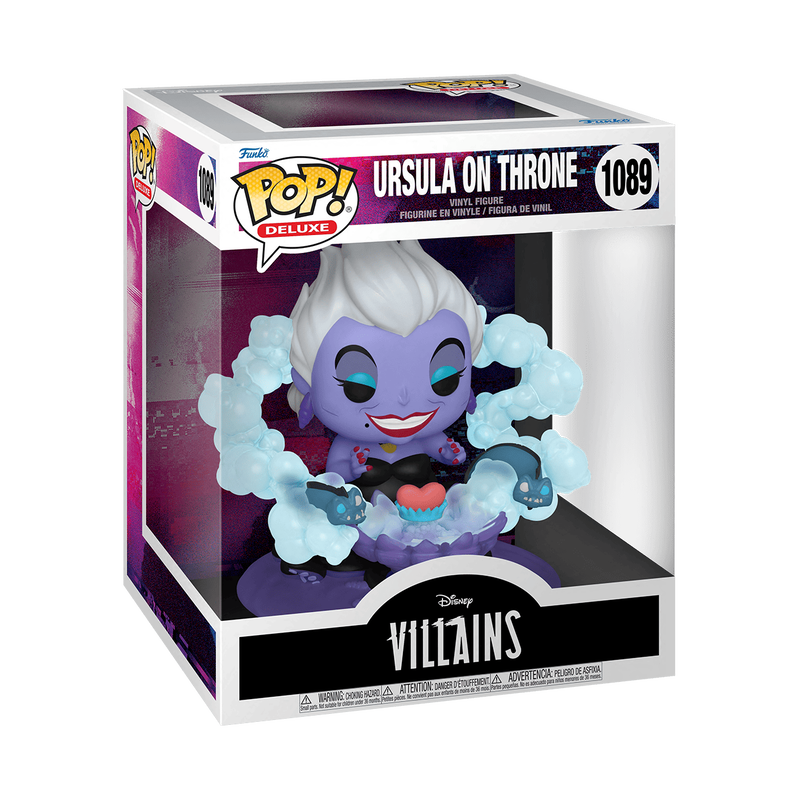 Pop! Deluxe Ursula on Throne