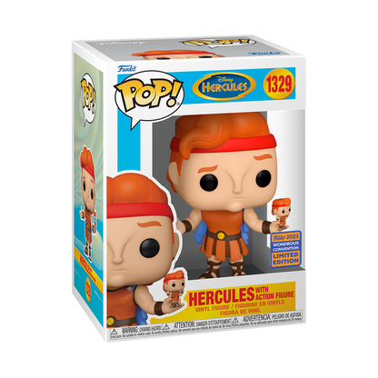 pop hercules with action figure funko
