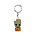 Pop! Keychain Groot avec Cheese Puffs