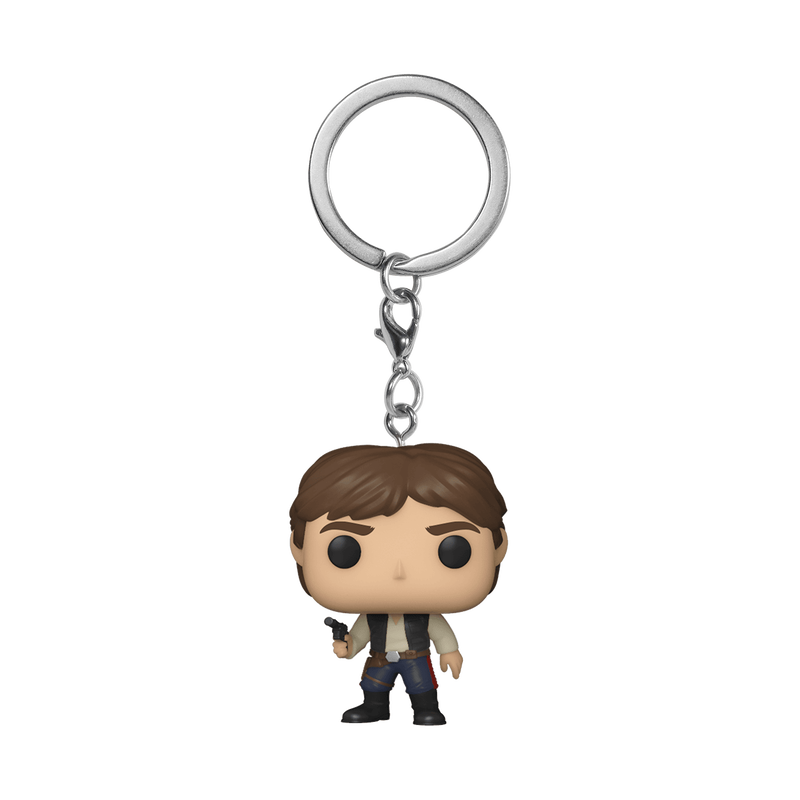 Han Solo Funko Pop! Keychain | STAR WARS Pocket Pop Keychains Han Solo Funko