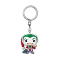 Pop! Keychain Le Joker en Père Noël