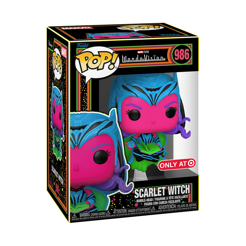 pop scarlet witch black light 986