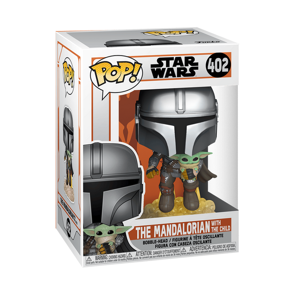 pop the mandalorian flying with jet pack 402