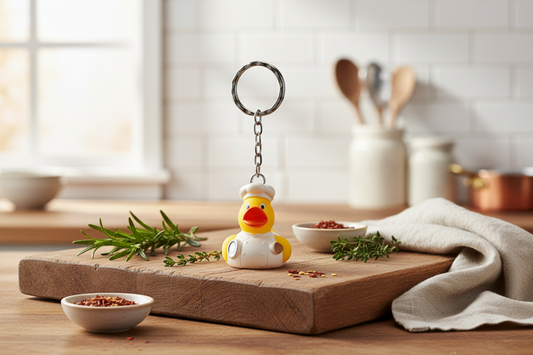 Duck cook's keychain
