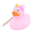 Schlüsselanhänger mit rosa Einhorn-Ente