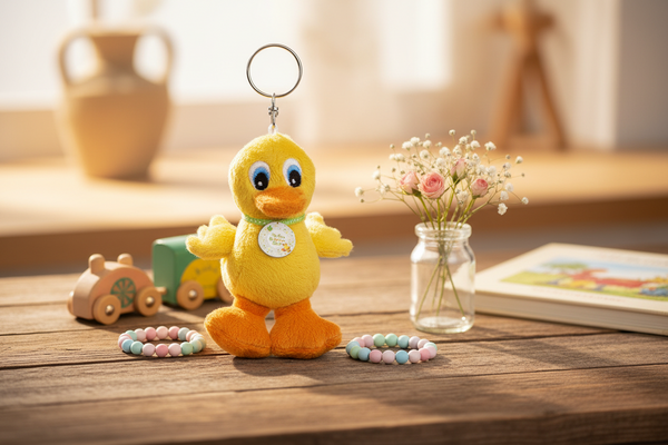 Porte-clés Peluche Canard