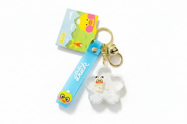 Porte Clés Canard Panda Flacon