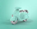 Portachiavi Scooter Turchese
