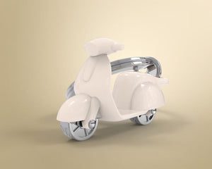 Portachiavi Scooter Beige