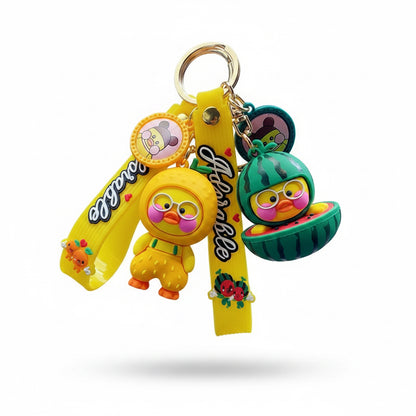 Porte Clés Canard Pastèque