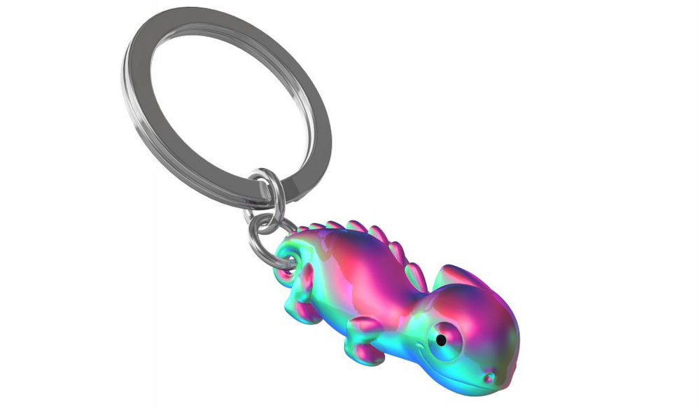 Keyring Chameleon Arc en Ciel