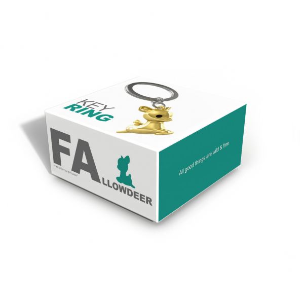 Porte Clés Faon Doré