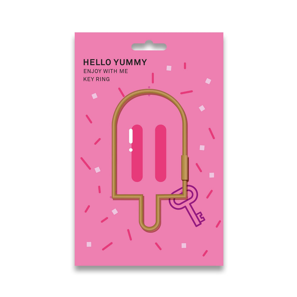 Hello Yummy Keyring