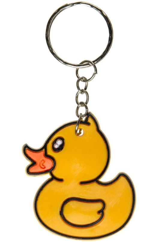 Yellow Duck Key Ring