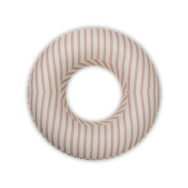 Premium Swim Ring - Red/Beige - Saint Tropez - Ø 120 cm