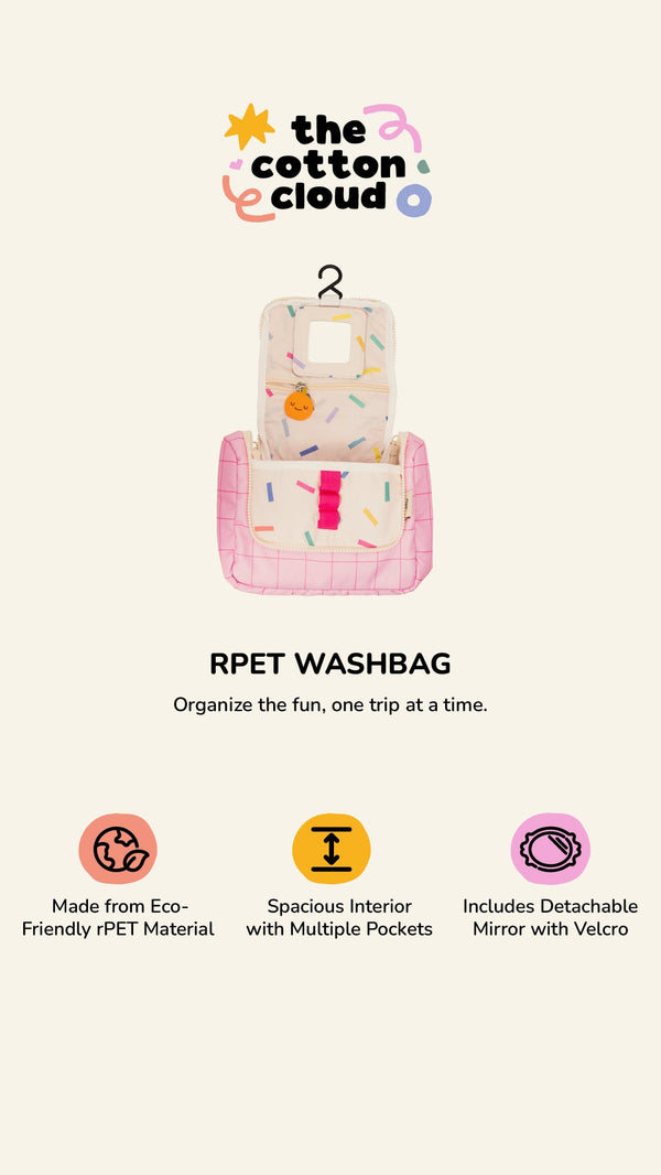 Mandy the Mandarin rPET Toiletry Bag