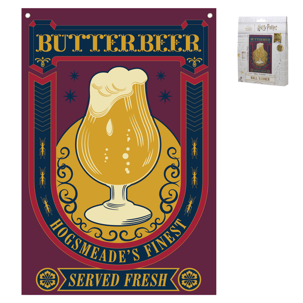 Bannière murale Harry Potter - Butterbeer