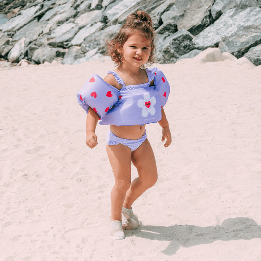 Puddle Jumper - Lilac - Sweet Hearts - 2/6 Years