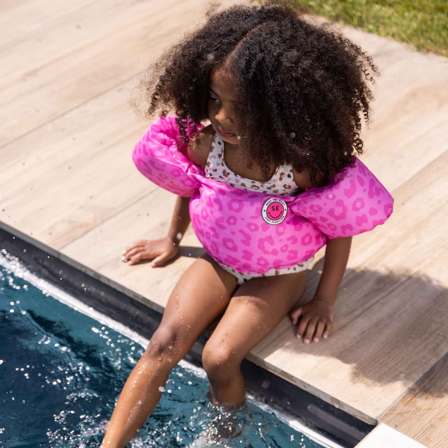 Puddle Jumper - Pink - Leopard - 2-6 Years