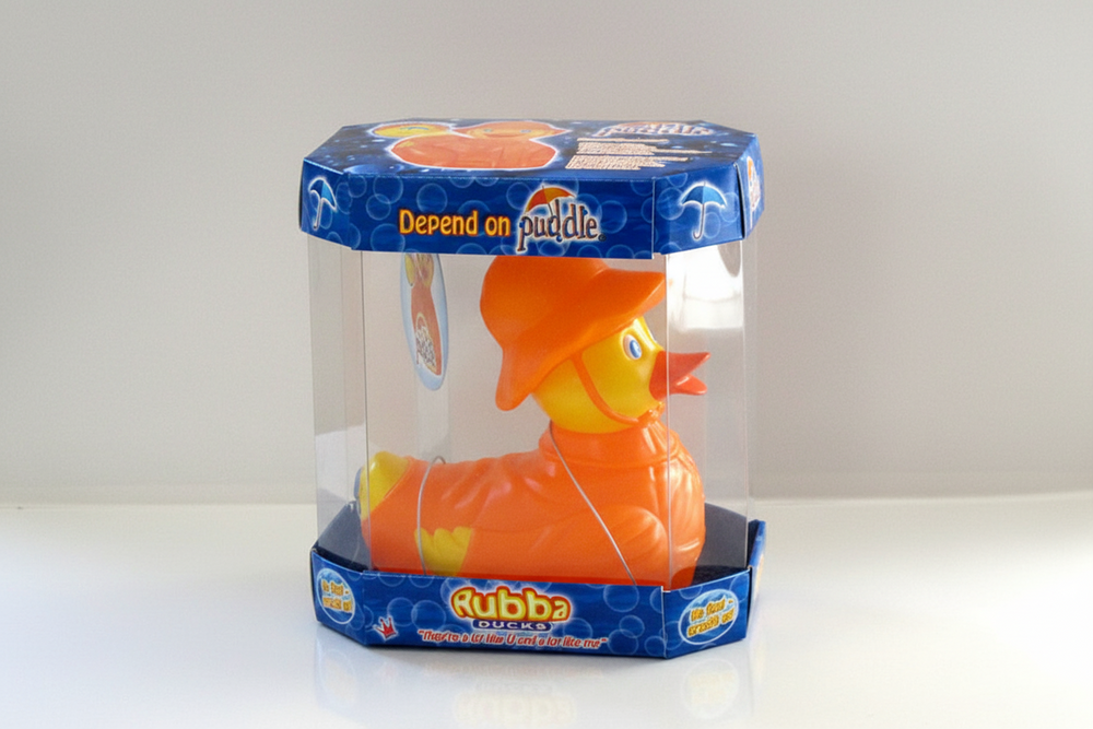Ente Regentag « Puddle »