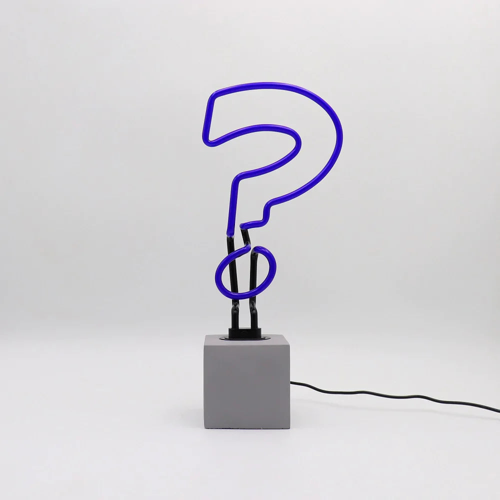 Neon Light Point d'Interrogation