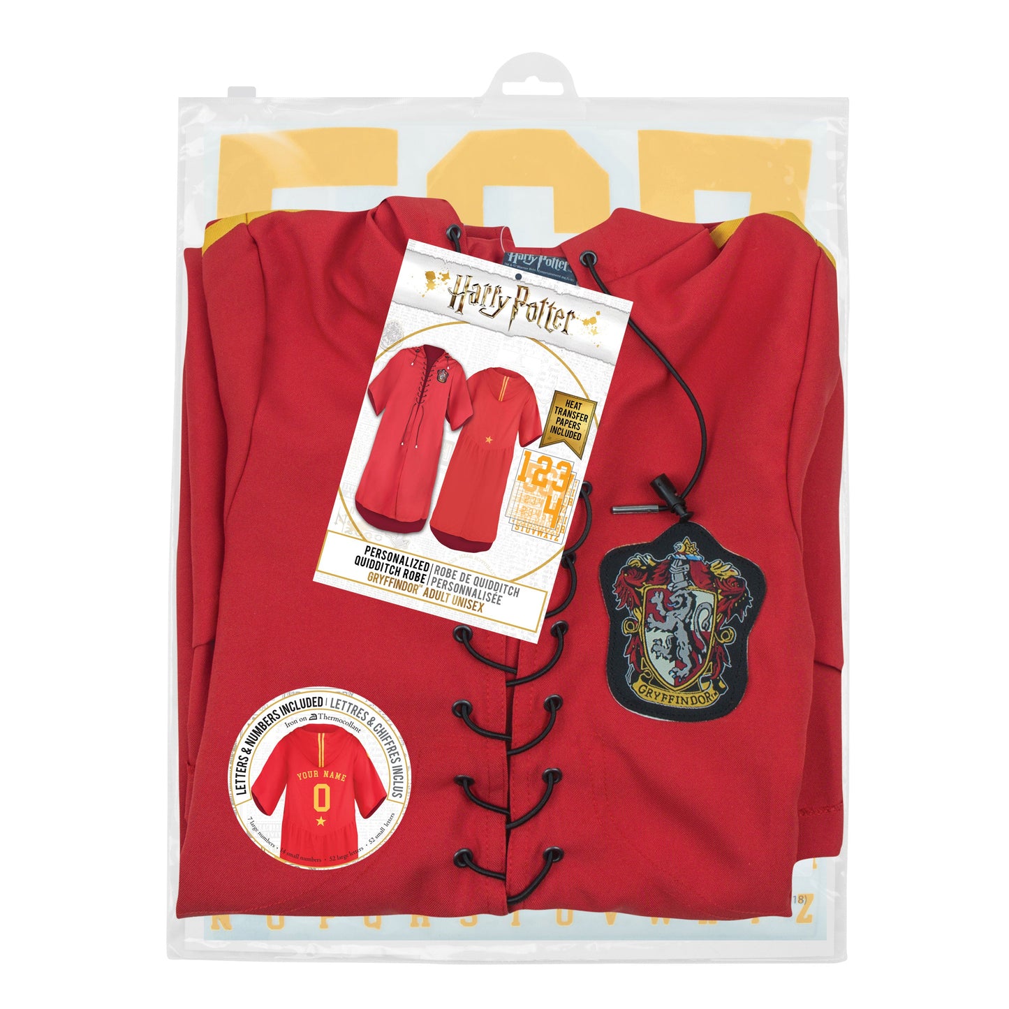 Customizable Gryffindor Quidditch Robe