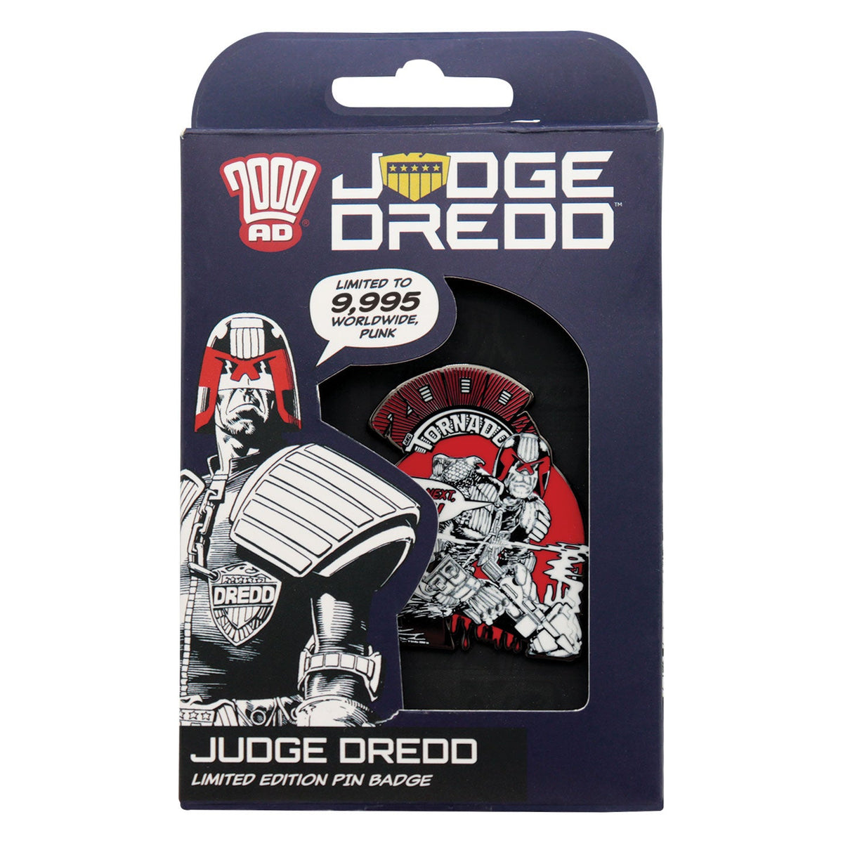 Pin 2000 AD - Judge Dredd You're Next Punk