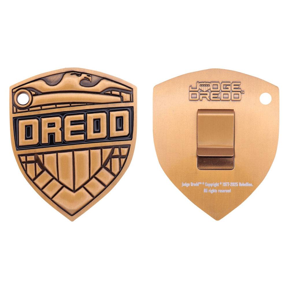 Réplique collector 2000 AD - Judge Dredd Badge