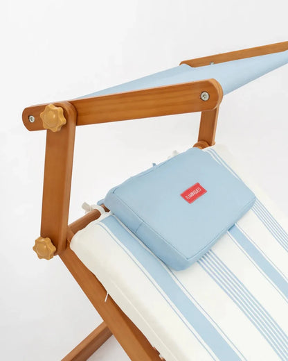 Wooden Folding Sun Lounger with Sunshade – ARGO