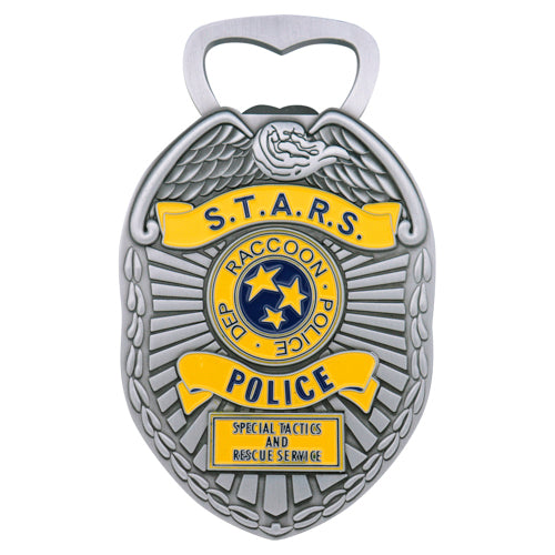 Resident Evil STARS Police Badge Bottle Opener