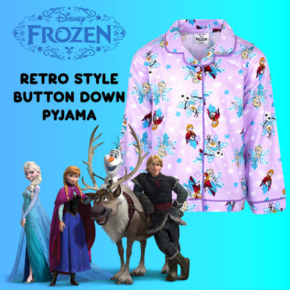 FROZEN Pyjamas with Buttons