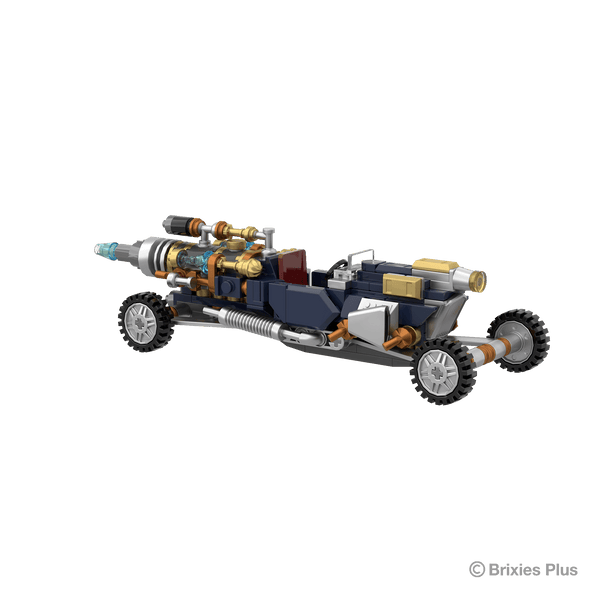 BRIXIES Plus Steampunk Race Car