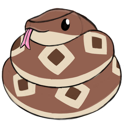 Peluche Squishable – Serpent à Sonnettes