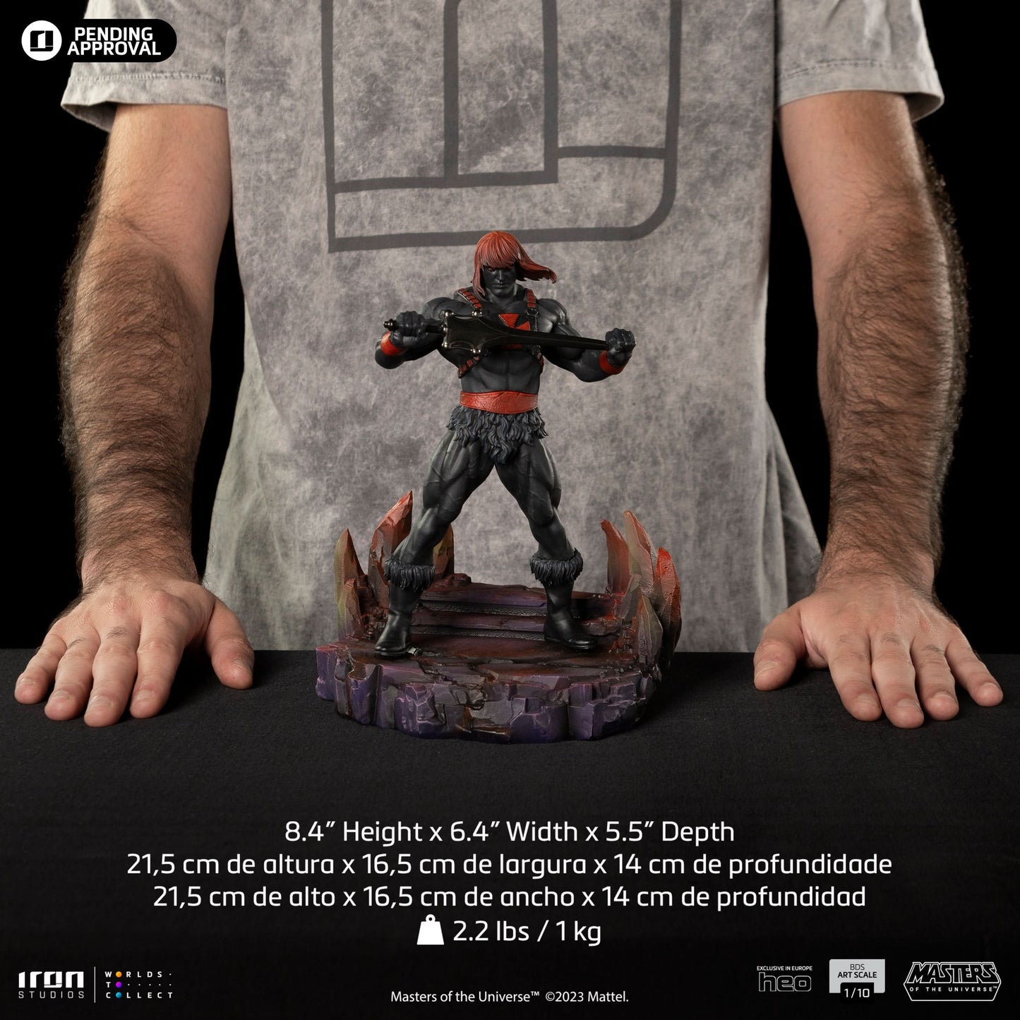 Anti-Eternia He-Man Statue - Masters of the Universe - Art Scale 1/10 - Iron Studios