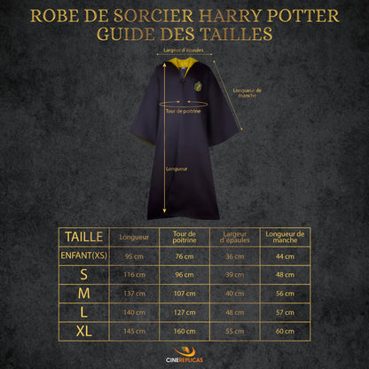 Hufflepuff Wizard Robe for Children