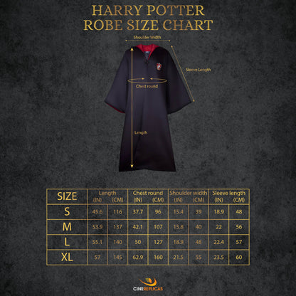 Adults' Deluxe Gryffindor Full Outfit