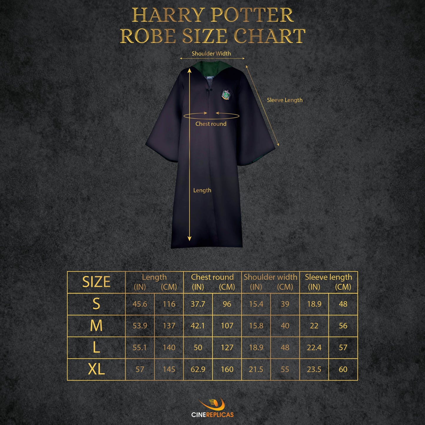 Adult Deluxe Slytherin Costume